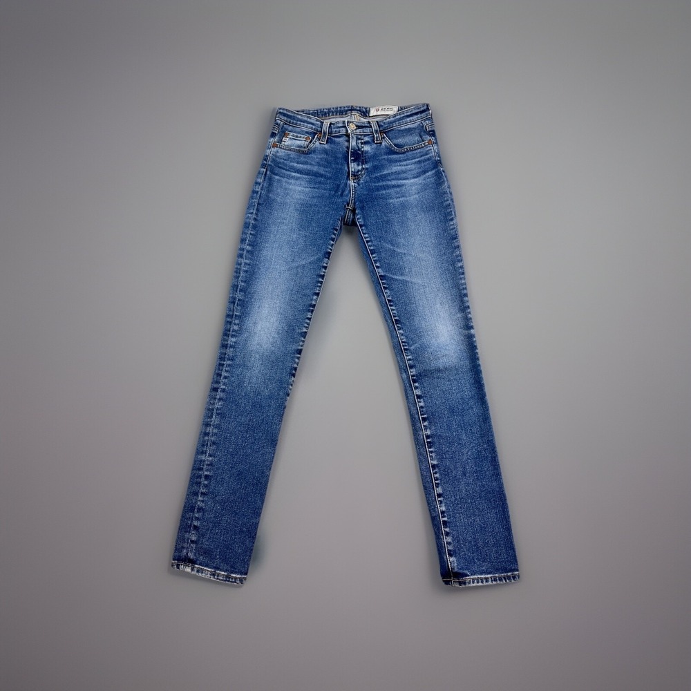AG Adriano Goldschmied AG-ED Denim Jeans Women 26R Blue Stretch - Picture 2 of 15